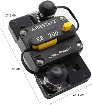 200 AMP Surface Mount Waterproof DC Circuit Breaker