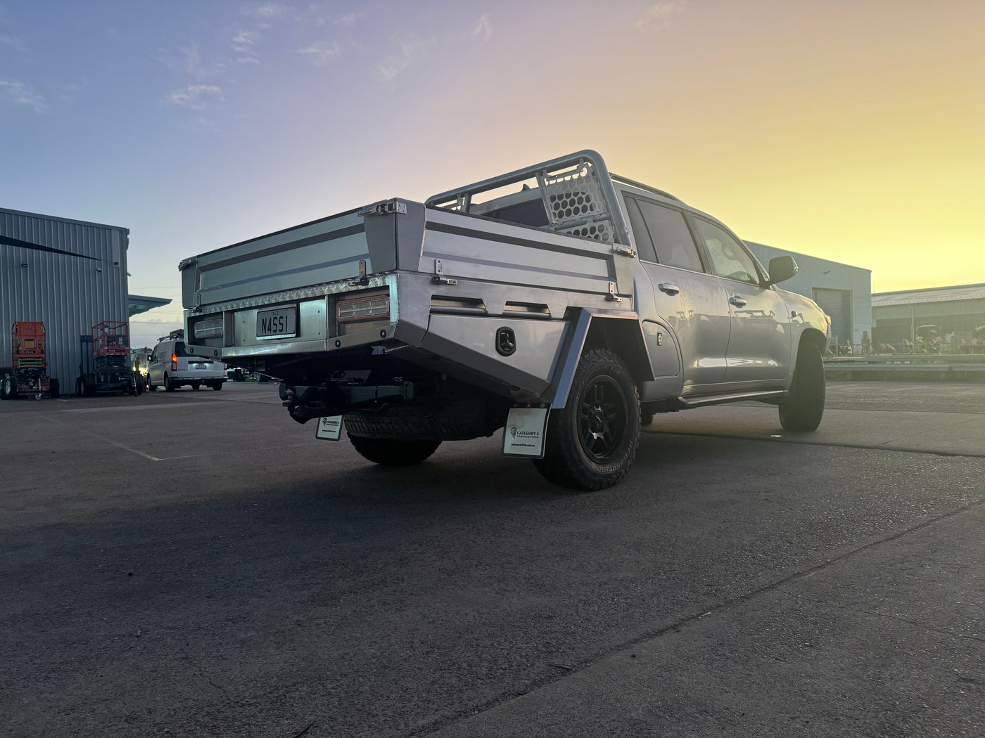 Aluminium Vehicle Tray