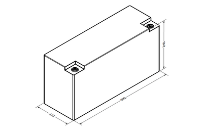 Megalife 12V 200AH Battery