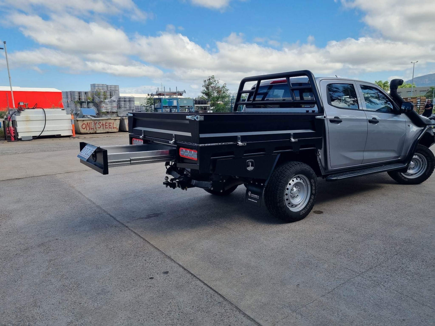 Aluminium Vehicle Tray